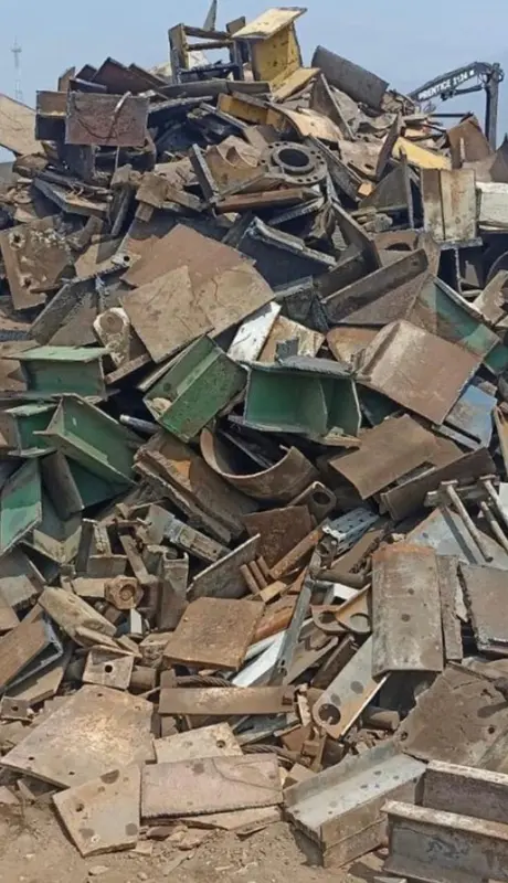 Chatarra ferrosa corta preparada para reciclaje industrial